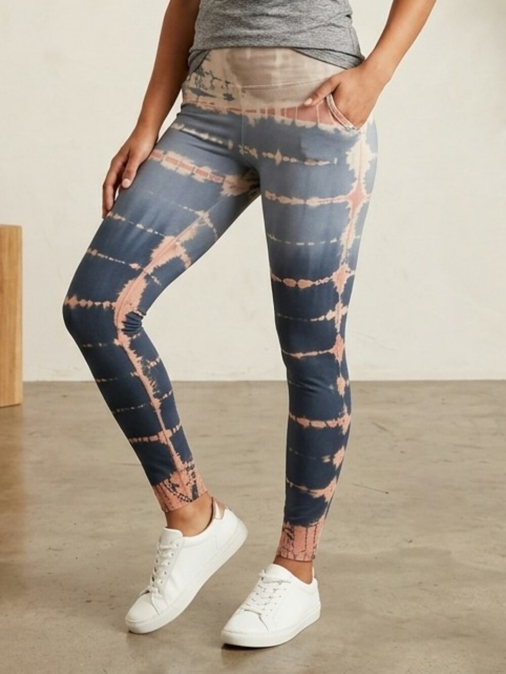 Hard Tail Tie Dye Yoga Waistband Leggings